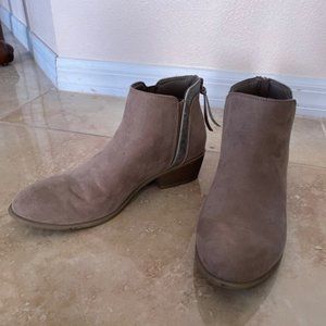 Women's Suede Booties Size 8M